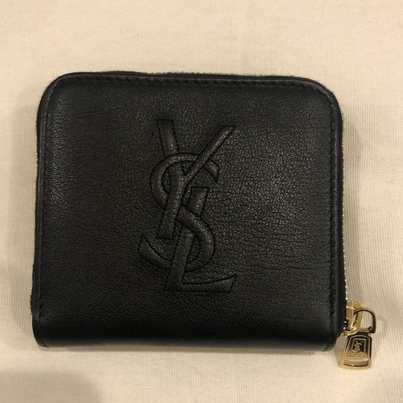 Yves Saint Laurent Handbags - YSL Yves Saint Laurent black wallet